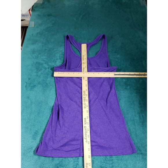 Nike Top Size Extra Small Womens Purple Performance Athletic Ladies Dri Fit Logo - Picture 5 of 7